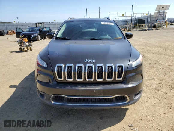 2016 Jeep Cherokee Limited with VIN 1C4PJLDB9GW207115, listed as a Copart auction lot 60512885 with 97,583 mi miles and Salvage title. Bid and sale history available at DreamBid. Image 5.