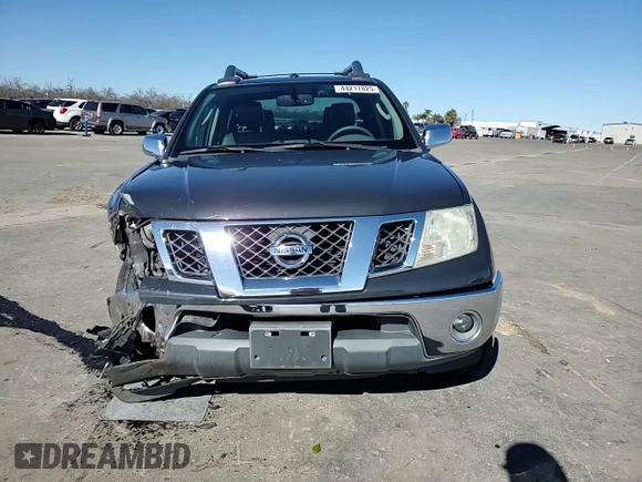 2011 Nissan Frontier SV with VIN 1N6AD0FR7BC443405, listed as a Copart auction lot 44217825 with 116,917 mi miles and Salvage title. Bid and sale history available at DreamBid. Image 11.