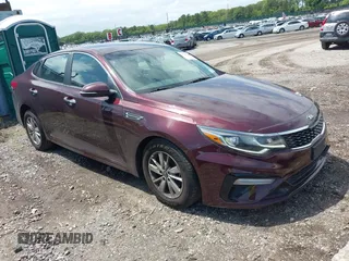 2019 Kia Optima LX with VIN 5XXGT4L31KG286705, listed as a IAAI auction lot 42530118 with 73,170 mi miles and . Bid and sale history available at DreamBid. Image 1.