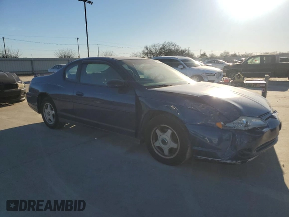 2003 Chevrolet Monte Carlo LS with VIN 2G1WW12E639412823, listed as a Copart auction lot 86990454 with 90,147 mi miles and Salvage Title. Bid and sale history available at carsss.com. Image 4.