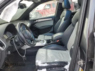2017 Audi SQ5 Premium Plus with VIN WA1CCAFP5HA010506, listed as a Copart auction lot 83623964 with 0 mi miles and Salvage Title. Bid and sale history available at carsss.com. Image 7.