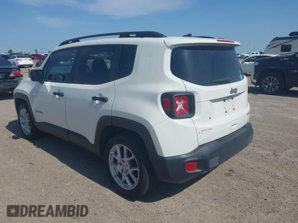 2020 Jeep Renegade Sport с VIN ZACNJAAB1LPL72466, выставлен на аукционе IAAI как лот 41928358 с пробегом 52 232 миль миль и . История ставок и продаж доступна на DreamBid. Изображение 3.