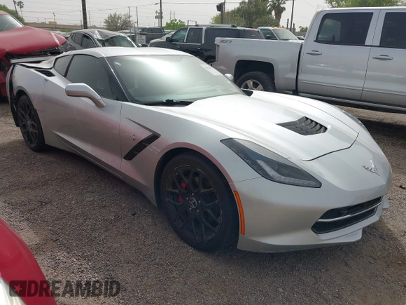 2017 Chevrolet Corvette 3LT z VIN 1G1YF2D75H5107508, wystawiony jako IAAI lot #41841970 z przebiegiem 107 296 mil mil oraz . Historia ofert i sprzedaży dostępna na DreamBid. Obrazek 1.