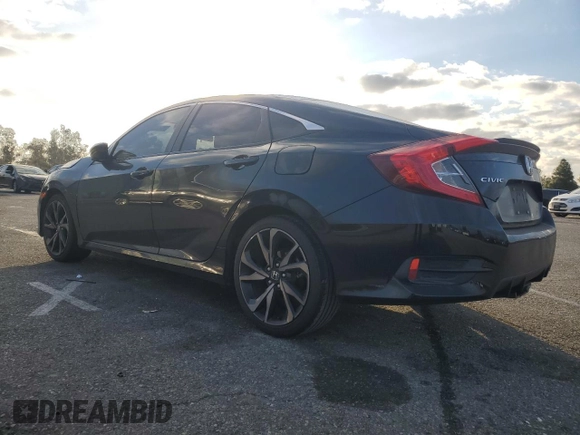 2021 Honda Civic Sport with VIN 2HGFC2F81MH537604, listed as a Copart auction lot 50771195 with 84,500 mi miles and Salvage Title. Bid and sale history available at DreamBid. Image 2.