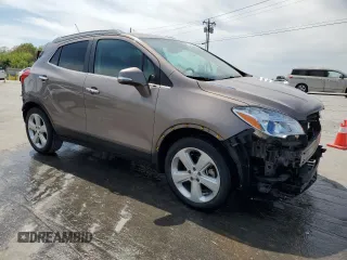 2015 Buick Encore with VIN KL4CJASB6FB196967, listed as a Copart auction lot 53283565 with 97,818 mi miles and Salvage Title. Bid and sale history available at carsss.com. Image 4.