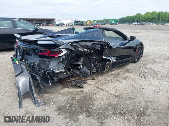 2023 Chevrolet Corvette 3LT z VIN 1G1YC3D4XP5133377, wystawiony jako IAAI lot #42205597 z przebiegiem 6 202 mil mil oraz . Historia ofert i sprzedaży dostępna na DreamBid. Obrazek 4.