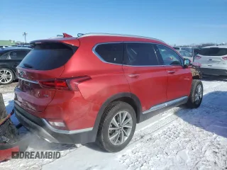 2019 Hyundai Santa Fe Limited with VIN 5NMS5CAD5KH075504, listed as a Copart auction lot 45567185 with 84,029 mi miles and Salvage Title. Bid and sale history available at carsss.com. Image 3.