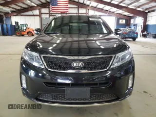 2014 Kia Sorento SX with VIN 5XYKWDA74EG437110, listed as a Copart auction lot 53505365 with 124,552 mi miles and Clean Title. Bid and sale history available at carsss.com. Image 5.
