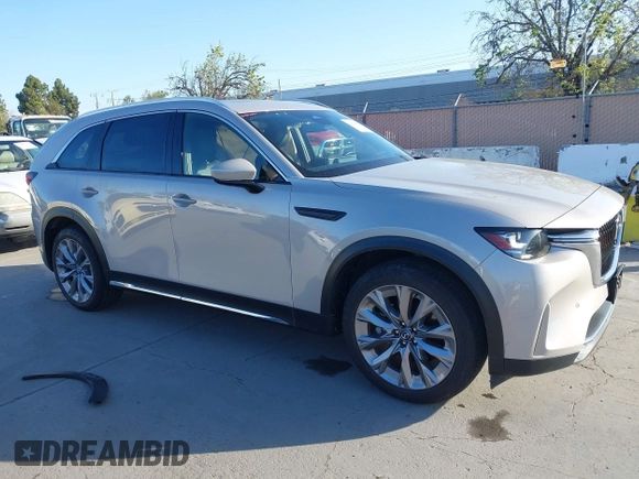 2024 Mazda CX-90 3.3 Turbo Premium Plus with VIN JM3KKEHD0R1118202, listed as a IAAI auction lot 41954825 with 9,685 mi miles. Bid and sale history available at carsss.com. Image 1.