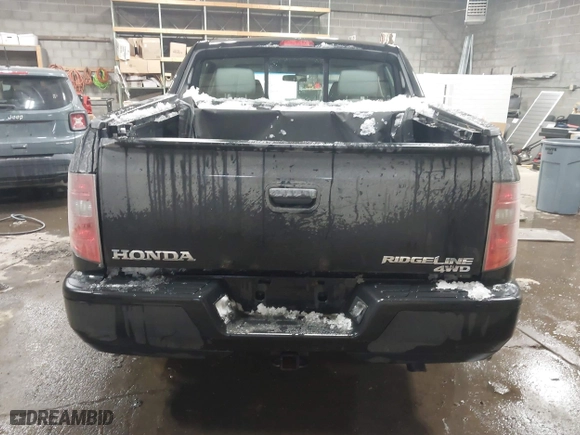2009 Honda Ridgeline RT with VIN 5FPYK16289B101207, listed as a IAAI auction lot 41277609 with 101,022 mi miles. Bid and sale history available at carsss.com. Image 16.