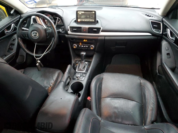 2015 Mazda 3 S Grand Touring with VIN JM1BM1W36F1243898, listed as a Copart auction lot 55936285 with 105,976 mi miles and Clean Title. Bid and sale history available at DreamBid. Image 8.