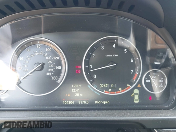 2014 BMW 5 Series 535i xDrive with VIN WBA5B3C57ED531072, listed as a IAAI auction lot 42574991 with 104,304 mi miles and . Bid and sale history available at DreamBid. Image 7.