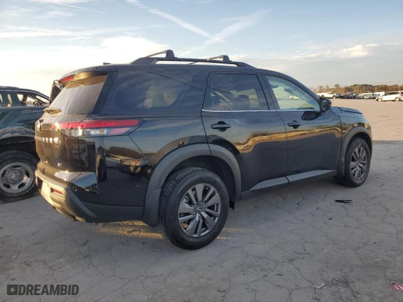2024 Nissan Pathfinder SV with VIN 5N1DR3BB6RC293451, listed as a Copart auction lot 81494984 with 2,642 mi miles and Salvage Title. Bid and sale history available at carsss.com. Image 3.