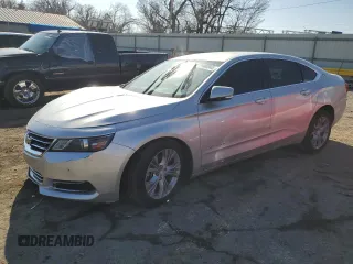 2015 Chevrolet Impala LT with VIN 1G1125S32FU121495, listed as a Copart auction lot 44408945 with 157,487 mi miles and Salvage Title. Bid and sale history available at carsss.com. Image 1.