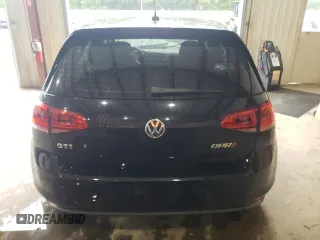 2017 Volkswagen GTI S with VIN 3VW4T7AU6HM015322, listed as a Copart auction lot 58606415 with 104,316 mi miles and Salvage title. Bid and sale history available at DreamBid. Image 6.