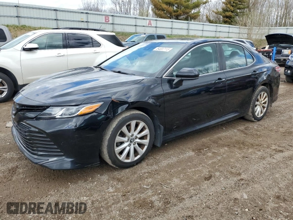 2019 Toyota Camry LE with VIN 4T1B11HK2KU171616, listed as a Copart auction lot 54007115 with 123,285 mi miles and Clean Title. Bid and sale history available at carsss.com. Image 1.