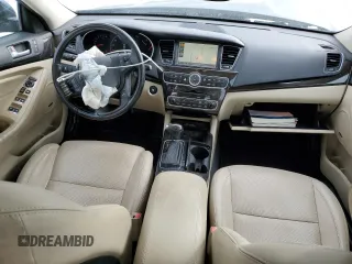 2014 Kia Cadenza Premium with VIN KNALN4D78E5123839, listed as a Copart auction lot 41669625 with 74,573 mi miles and Salvage Title. Bid and sale history available at carsss.com. Image 8.