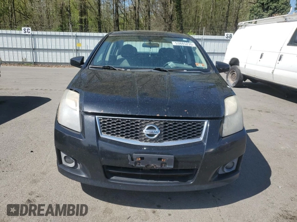 2011 Nissan Sentra SR with VIN 3N1AB6AP6BL653406, listed as a Copart auction lot 53885235 with Not Provided miles and Salvage Title. Bid and sale history available at DreamBid. Image 5.