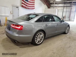 2013 Audi A6 3.0T Premium Plus with VIN WAUGGAFC8DN013487, listed as a Copart auction lot 49599095 with 135,739 mi miles and Clean Title. Bid and sale history available at carsss.com. Image 3.