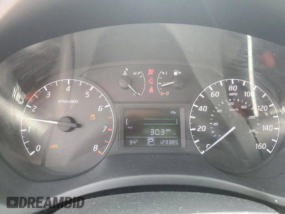 2015 Nissan Sentra S with VIN 3N1AB7AP0FY303851, listed as a Copart auction lot 54795265 with 123,385 mi miles and Salvage Title. Bid and sale history available at carsss.com. Image 9.