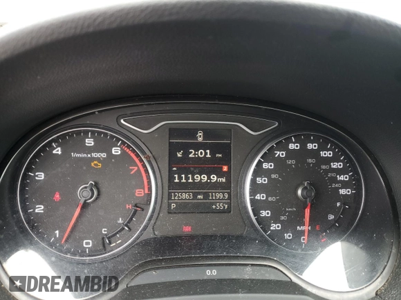 2015 Audi A3 Premium Plus z VIN WAU3FLFFXF1071425, wystawiony jako Copart lot #51495675 z przebiegiem 125 863 mil mil oraz Czysty tytuł • Clean title. Historia ofert i sprzedaży dostępna na DreamBid. Obrazek 9.