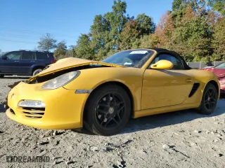 2009 Porsche Boxster with VIN WP0CA29859S710138, listed as a Copart auction lot 75096664 with 100,111 mi miles and Salvage Title. Bid and sale history available at carsss.com. Image 1.