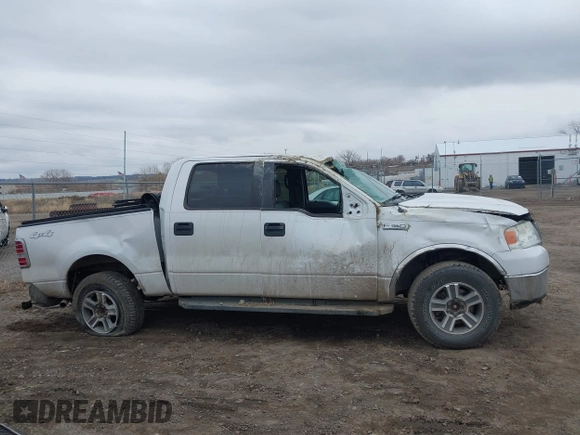 2008 Ford F-150 XLT with VIN 1FTPW14V18FC09362, listed as a IAAI auction lot 41735041 with 123,266 mi miles. Bid and sale history available at carsss.com. Image 13.