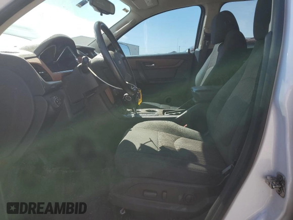 2017 Chevrolet Traverse LT with VIN 1GNKRGKDXHJ292633, listed as a Copart auction lot 49739035 with 76,439 mi miles and Salvage Title. Bid and sale history available at DreamBid. Image 7.