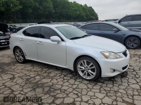 2007 Lexus IS 250 z VIN JTHBK262575048645, wystawiony jako Copart lot #59610605 z przebiegiem 162 327 mil mil oraz Czysty tytuł • Clean title. Historia ofert i sprzedaży dostępna na DreamBid. Obrazek 4.