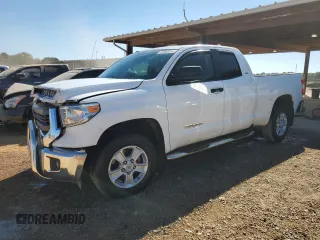 2014 Toyota Tundra SR with VIN 5TFRM5F11EX081176, listed as a Copart auction lot 77394444 with 110,584 mi miles and Salvage title. Bid and sale history available at DreamBid. Image 1.