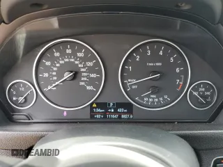 2017 BMW 3 Series 320i xDrive with VIN WBA8E5G37HNU43470, listed as a Copart auction lot 63482795 with 111,647 mi miles and Salvage title. Bid and sale history available at DreamBid. Image 9.