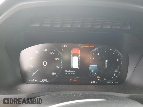 2017 Volvo XC90 Momentum с VIN YV4A22PK1H1155161, выставлен на аукционе Copart как лот 55833835 с пробегом 42 596 миль миль и Списание • Salvage title. История ставок и продаж доступна на DreamBid. Изображение 9.