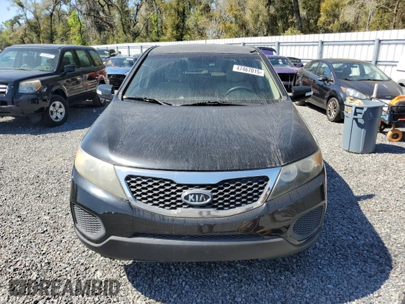 2011 Kia Sorento LX with VIN 5XYKT3A13BG013461, listed as a Copart auction lot 47467015 with 166,707 mi miles and Clean Title. Bid and sale history available at DreamBid. Image 5.