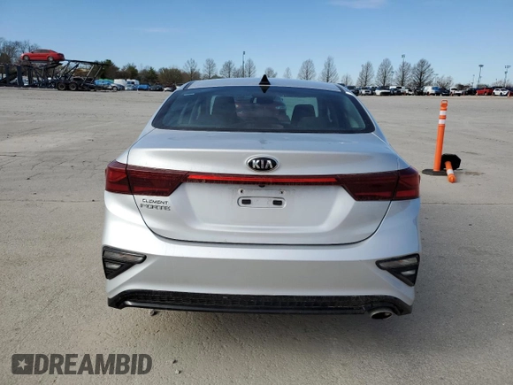 2021 Kia Forte LXS with VIN 3KPF24AD9ME331976, listed as a Copart auction lot 48934035 with 87,134 mi miles and Salvage Title. Bid and sale history available at carsss.com. Image 6.