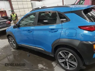 2018 Hyundai Kona Limited with VIN KM8K3CA55JU088433, listed as a IAAI auction lot 41407817 with 61,807 mi miles. Bid and sale history available at carsss.com. Image 15.