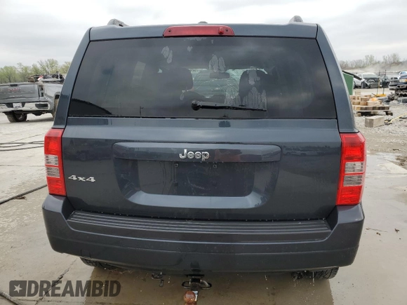 2014 Jeep Patriot Sport with VIN 1C4NJRBB4ED602129, listed as a Copart auction lot 52609085 with 222,064 mi miles and Salvage Title. Bid and sale history available at DreamBid. Image 6.