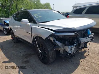 2024 Chevrolet Blazer RS with VIN 3GNKBKRS6RS188345, listed as a IAAI auction lot 42396159 with 24,813 mi miles and . Bid and sale history available at DreamBid. Image 1.