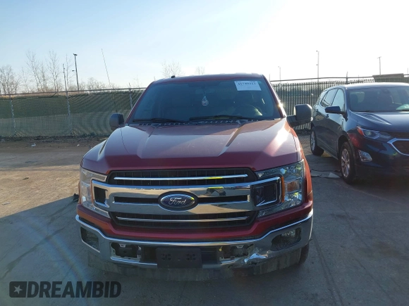 2018 Ford F-150 XL z VIN 1FTEX1CPXJKC77681, wystawiony jako IAAI lot #41749323 z przebiegiem 65 159 mil mil oraz . Historia ofert i sprzedaży dostępna na DreamBid. Obrazek 12.