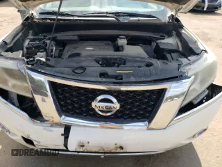 2013 Nissan Pathfinder SV with VIN 5N1AR2MM9DC624415, listed as a Copart auction lot 72439824 with 196,335 mi miles and Salvage Title. Bid and sale history available at carsss.com. Image 12.