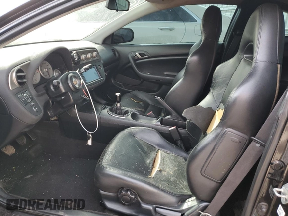 2002 Acura RSX Type S with VIN JH4DC53022C023331, listed as a Copart auction lot 49689175 with 0 mi miles and Salvage Title. Bid and sale history available at carsss.com. Image 7.
