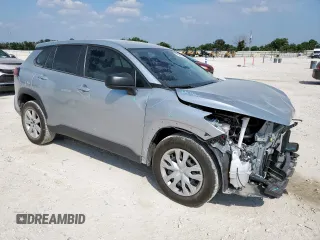 2023 Toyota Corolla Cross L z VIN 7MUAAAAG9PV039217, wystawiony jako Copart lot #57990905 z przebiegiem 13 405 mil mil oraz Szkoda całkowita • Salvage title. Historia ofert i sprzedaży dostępna na DreamBid. Obrazek 4.