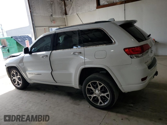 2020 Jeep Grand Cherokee High Altitude with VIN 1C4RJFCG3LC137954, listed as a Copart auction lot 54392495 with 109,493 mi miles and Salvage title. Bid and sale history available at DreamBid. Image 2.