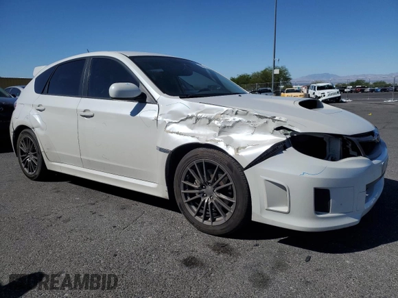 2013 Subaru WRX WRX with VIN JF1GR7E66DG837087, listed as a Copart auction lot 56911605 with 99,385 mi miles and Salvage title. Bid and sale history available at DreamBid. Image 4.