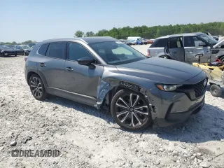2025 Mazda CX-50 S Premium Plus with VIN 7MMVABEM4SN337321, listed as a Copart auction lot 53494665 with 4,919 mi miles and Salvage title. Bid and sale history available at DreamBid. Image 4.