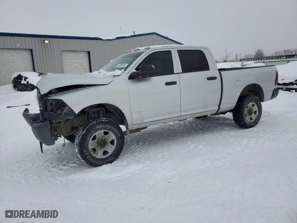 2018 Ram 2500 Tradesman with VIN 3C6UR5CL2JG390968, listed as a Copart auction lot 46095885 with 117,663 mi miles and Salvage Title. Bid and sale history available at carsss.com. Image 1.