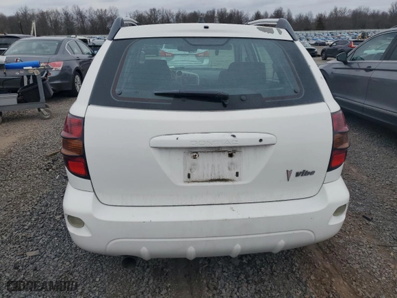 2007 Pontiac Vibe with VIN 5Y2SL65897Z422243, listed as a Copart auction lot 51417515 with 232,371 mi miles and Salvage Title. Bid and sale history available at carsss.com. Image 6.