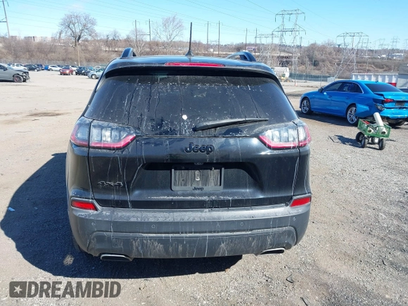 2020 Jeep Cherokee Altitude with VIN 1C4PJMLN5LD550821, listed as a IAAI auction lot 41624769 with 51,803 mi miles. Bid and sale history available at carsss.com. Image 16.