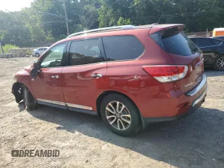 2016 Nissan Pathfinder Platinum with VIN 5N1AR2MM6GC618334, listed as a Copart auction lot 65502695 with 121,560 mi miles and Salvage title. Bid and sale history available at DreamBid. Image 2.