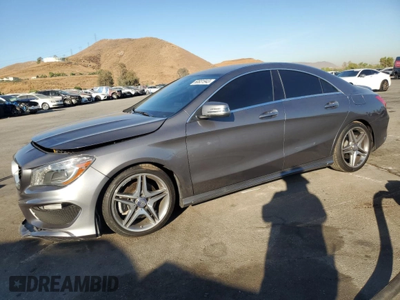2015 Mercedes-Benz CLA 250 with VIN WDDSJ4EB9FN214042, listed as a Copart auction lot 60831943 with 70,164 mi miles and . Bid and sale history available at DreamBid. Image 1.