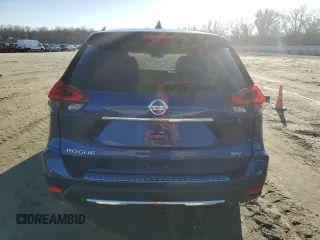 2018 Nissan Rogue SV with VIN JN8AT2MT5JW491485, listed as a Copart auction lot 42963465 with 159,927 mi miles and Salvage Title. Bid and sale history available at carsss.com. Image 6.